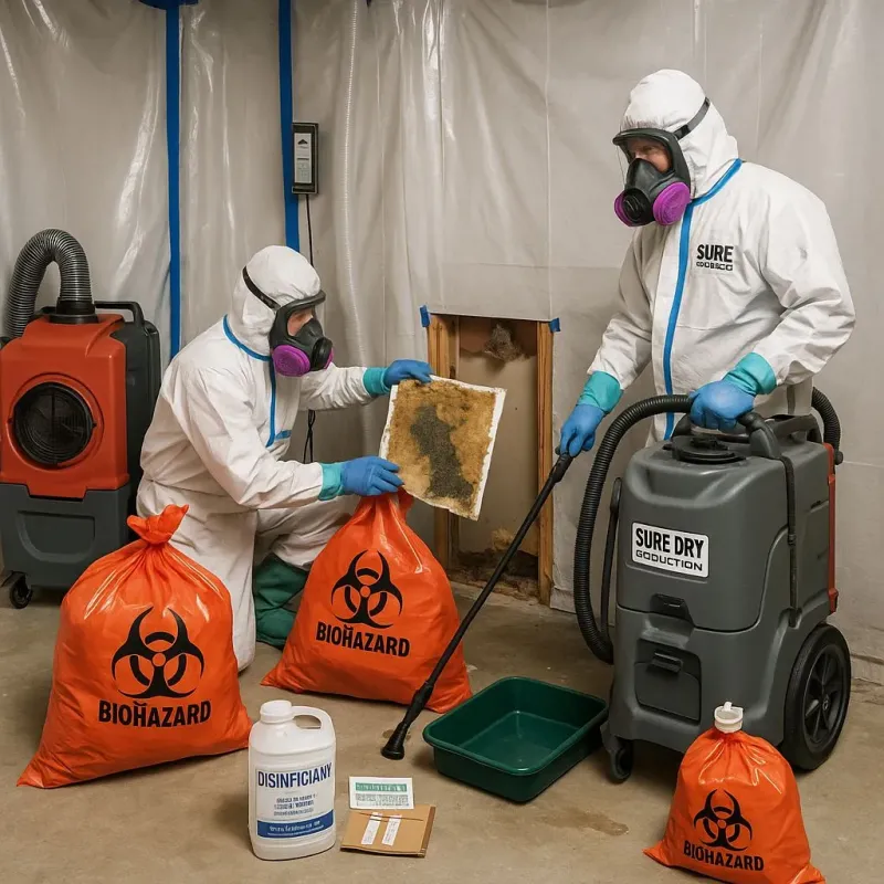Contaminated Water Handling Protocols process in Derby, CT